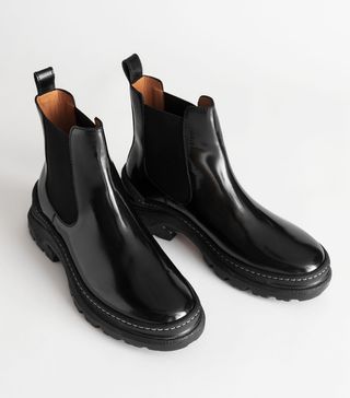 & Other Stories + Chunky Platform Chelsea Boots