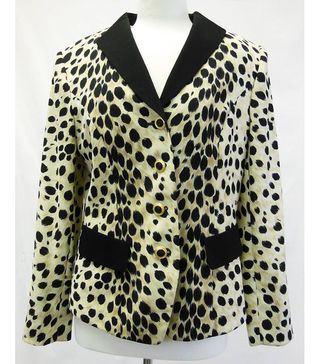 Fink + Vintage Leopard Print Jacket