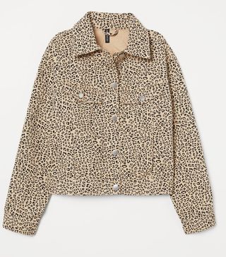 H&M + Patterned Twill Jacket