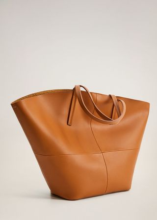 Mango + Seam Shopper Bag