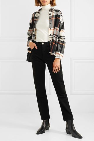 Madewell + Bromley Checked Cotton-Flannel Shirt