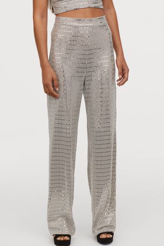 H&M + Shimmery Pants