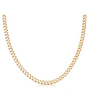Lucy Williams x Missoma + Gold Flat Curb Necklace