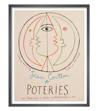 Jean Cocteau + Poteries Print