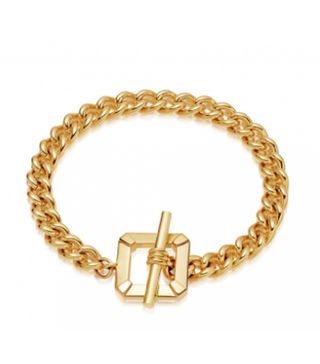 Lucy Williams x Missoma + Gold T-Bar Bracelet