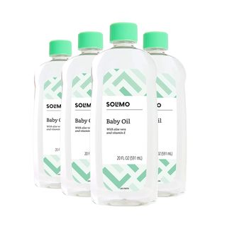 Solimo + 4-Pack of Baby Oil
