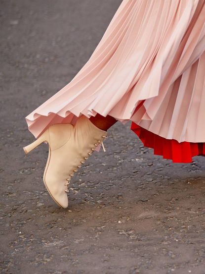 asos cream ankle boots