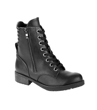 Scoop + Presley Lug Sole Combat Boot