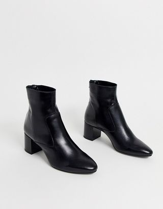 Mango + Leather Boot