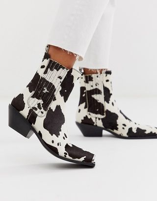 ASOS Design + Ambition Western Boots