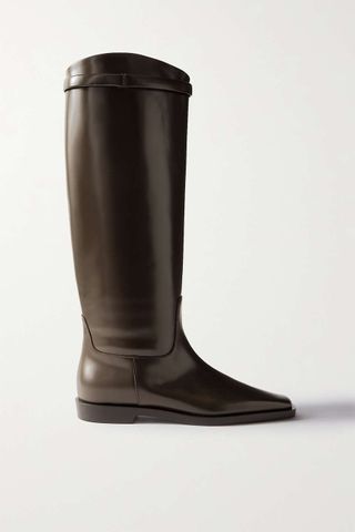 Toteme + + Net Sustain the Riding Leather Knee Boots