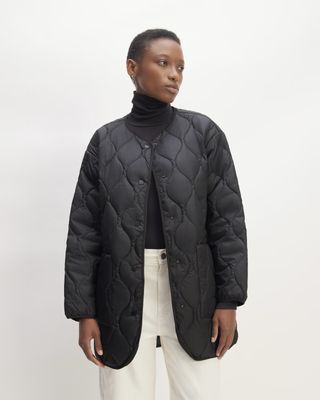 Everlane + The ReNew Quilted Mid-Length Liner