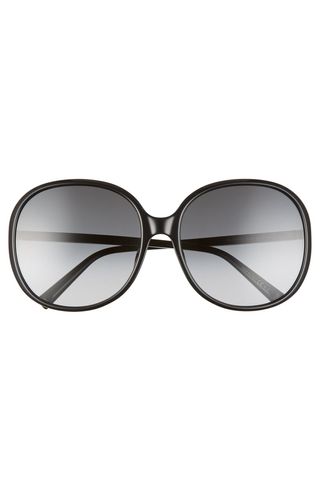 Givenchy + 63mm Oversize Gradient Round Sunglasses