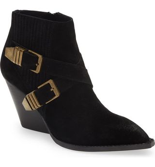 Jeffrey Campbell + Texan Buckle Bootie