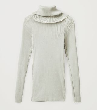 COS + Roll Neck Ribbed Top