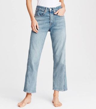 Rag 
Bone + Maya High-Rise Ankle Straight