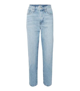 Madewell + The Curvy Perfect Vintage High-Rise Straight-Leg Jeans