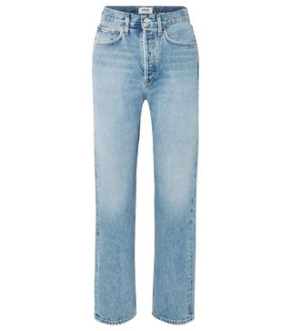 Agolde + ’90s Mid-Rise Straight-Leg Jeans