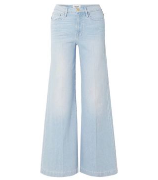 Frame + Le Palazzo High-Rise Wide-Leg Jeans