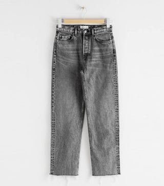 & Other Stories + Straight Mid Rise Jeans