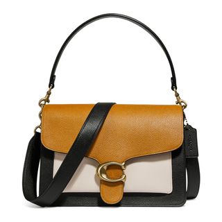 Coach + Tabby Colorblock Leather Shoulder Bag