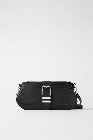Zara + Baguette Bag With Bucke