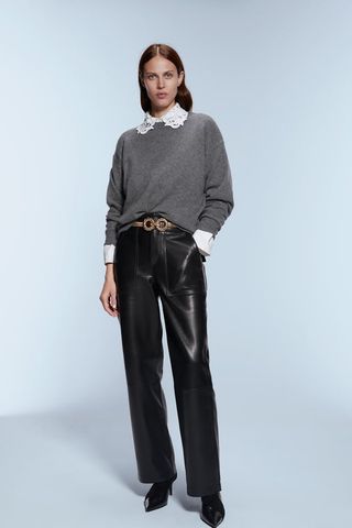Zara + Basic Cashmere Sweater