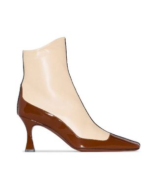 Manu Atelier + Duck Panelled Ankle Boots