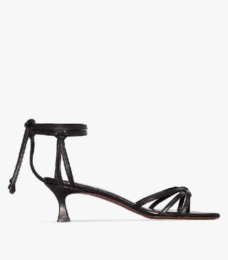 Manu Atelier + Ankle Tie 50mm Strappy Sandals