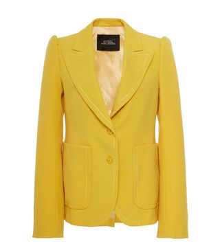 Marc Jacobs + Fitted Puff-Sleeve Wool Blazer