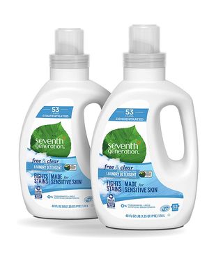 Seventh Generation + Concentrated Laundry Detergent, Free & Clear (2 Count)
