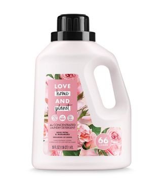 Love Home and Planet + Concentrated Laundry Detergent Rose Petal & Mururmuru