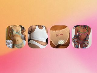 collage showcasing the best underwear brands