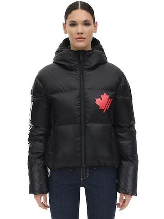 DSquared2 + Hodded Nylon Down Jacket