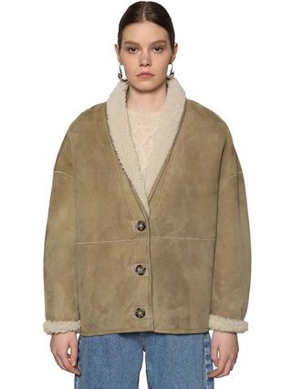 Isabel Marant Etoile + Carter Reversible Shearling Jacket