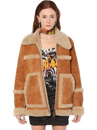DSquared2 + Shearling Jacket