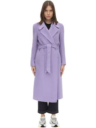 Tagliatore 0205 + Molly Belted Alpaca and Wool Coat