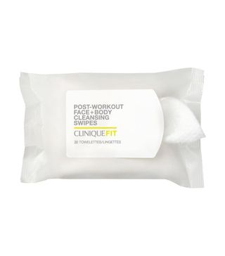 CliniqueFit + Post-Workout Face + Body Cleansing Wipes