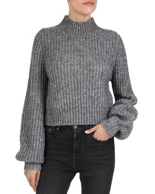 The Kooples + Merino Wool-Blend Turtleneck Sweater