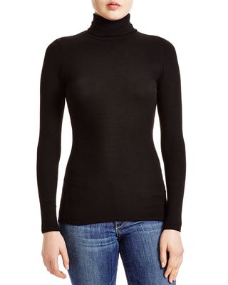 Three Dots + Ribbed Turtleneck