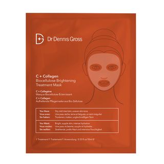 Dr. Dennis Gross + C+ Collagen BioCellulose Brightening Treatment Mask
