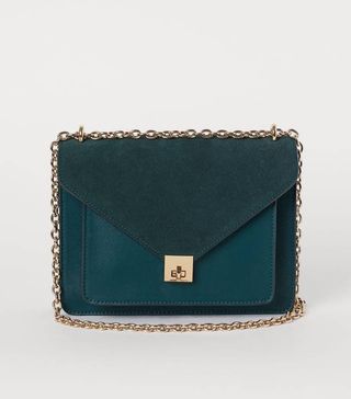 H&M + Shoulder Bag With Suede Detail