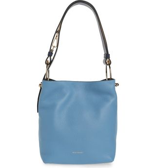 Strathberry + Bicolor Crescent Calfskin Leather Shoulder Bag