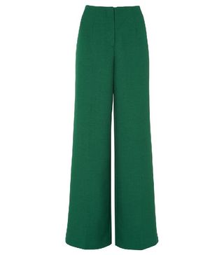 Kitri + Agnes Green Tailored Trousers