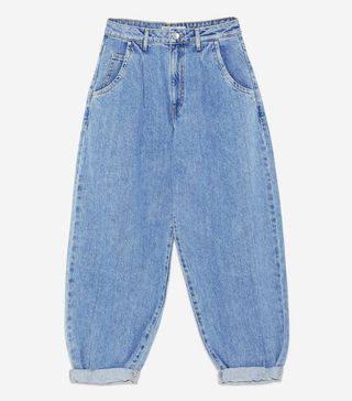 Zara + Z1975 Slouchy Darted Jeans