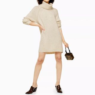 Topshop + Oat Super-Soft Knitted Dress