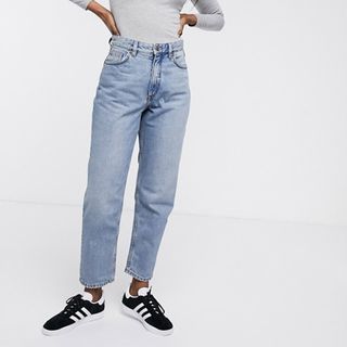 Monki + Taiki High-Waist Mom Jeans