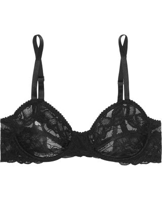 Lonely + Lilian Lace Underwired Soft-Cup Bra