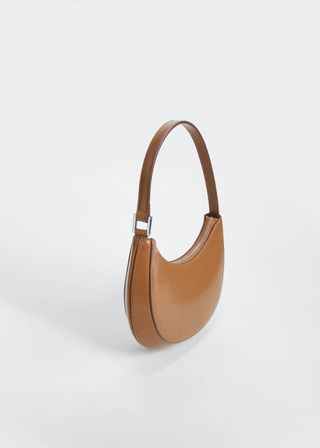 Mango + Patent Leather Shoulder Bag