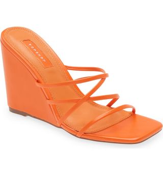 Topshop + Rocco Strappy Wedge Sandal
